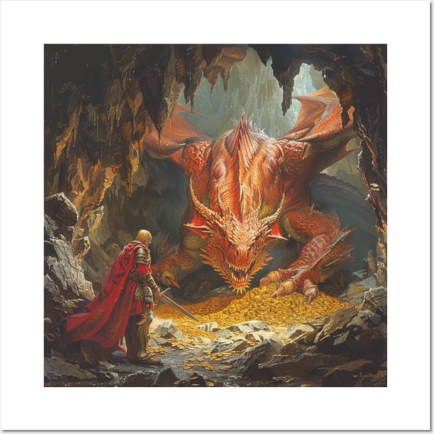 dragon's cave Wall Art by rocknerd